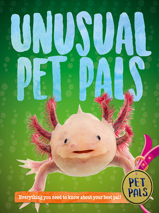 Title details for Unusual Pet Pals by Pat Jacobs - Available